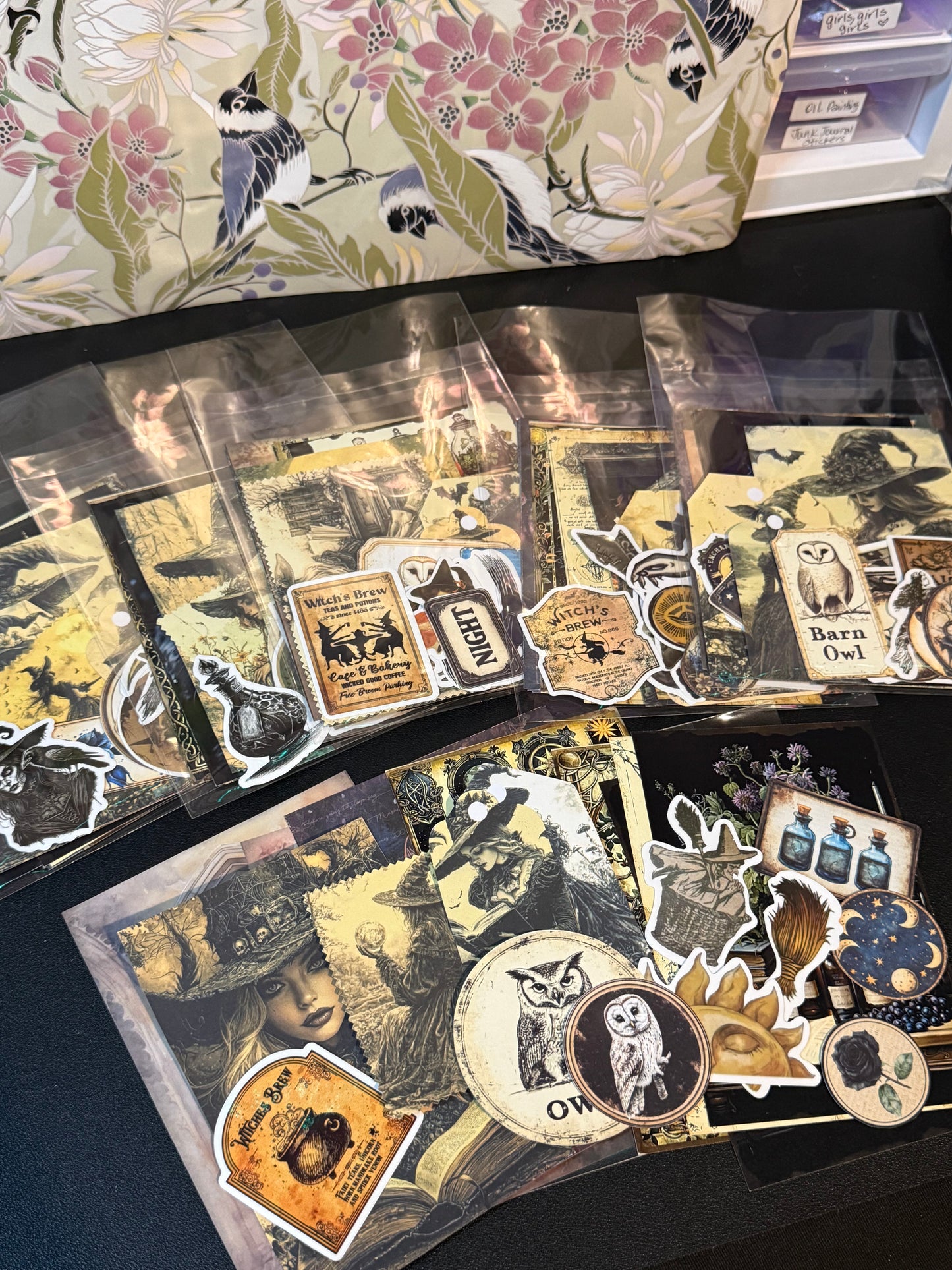 Mini Gothic Ephemera Pack