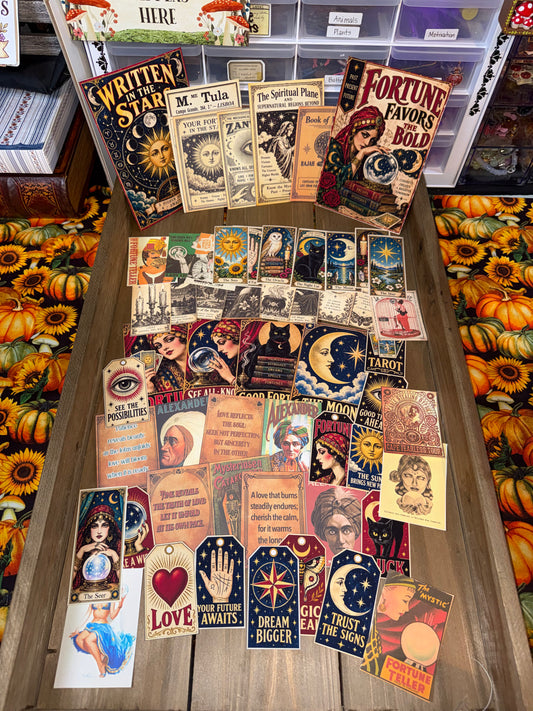 Dartsy Fortune Ephemera Pack ✨🔮