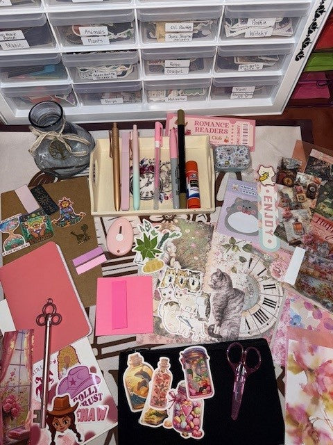 Mystery Treasure Bundle: 20 Unique Arts & Junk Journal Supplies