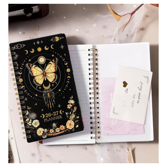 Celestial Pocket Planner July 2026 to July 2027- Weekly Monthly Planner