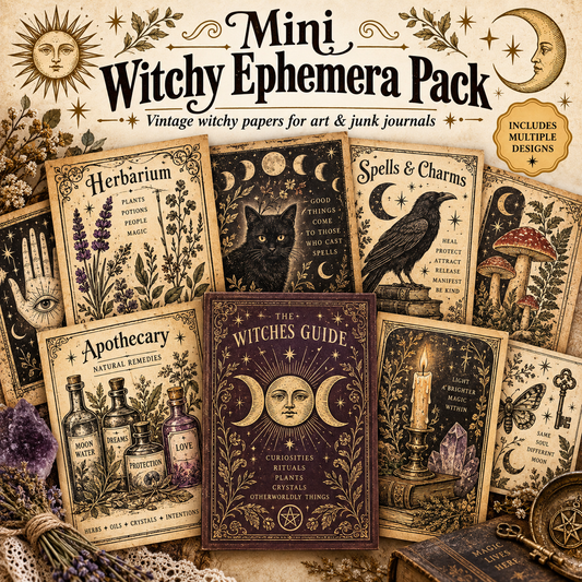 Mini Witchy Ephemera Pack