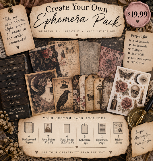 Create Your Own Ephemera Pack