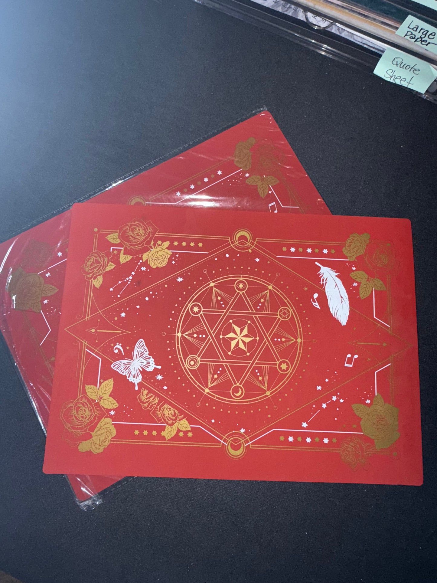 Premium Craft Mat- A4- Red