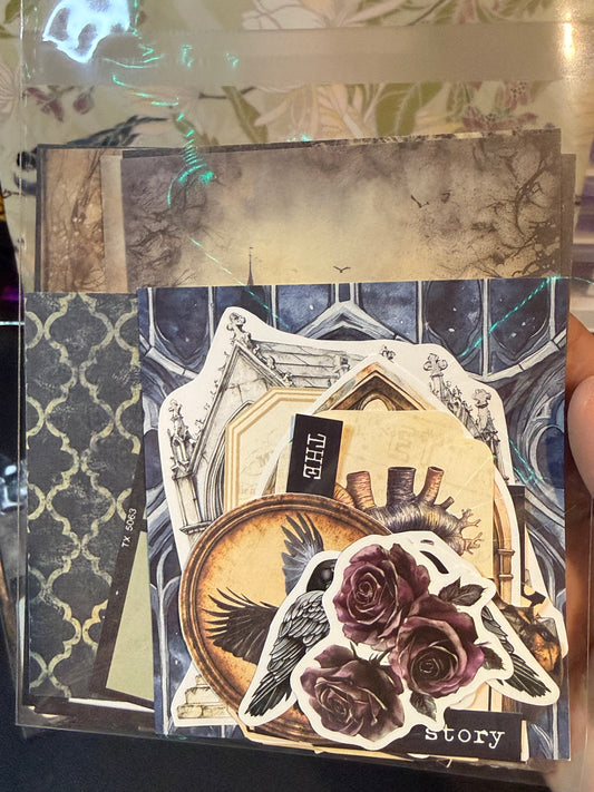 Mini Gothic Ephemera Pack