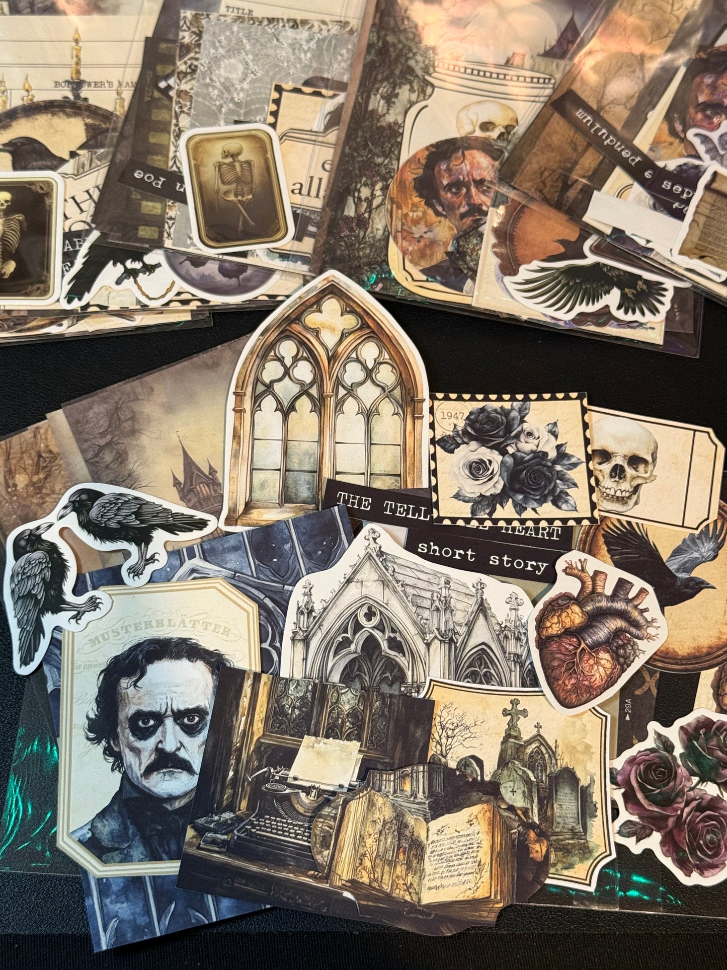 Mini Gothic Ephemera Pack