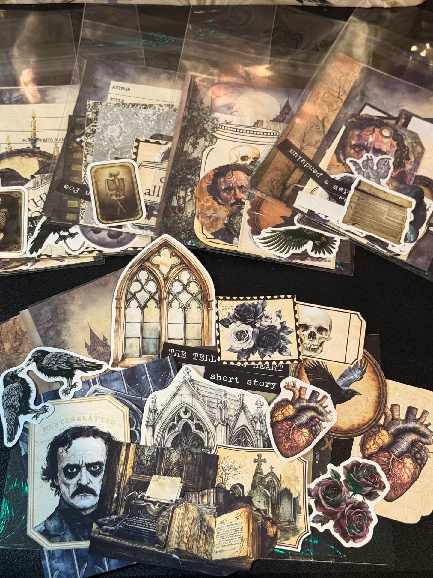 Mini Gothic Ephemera Pack