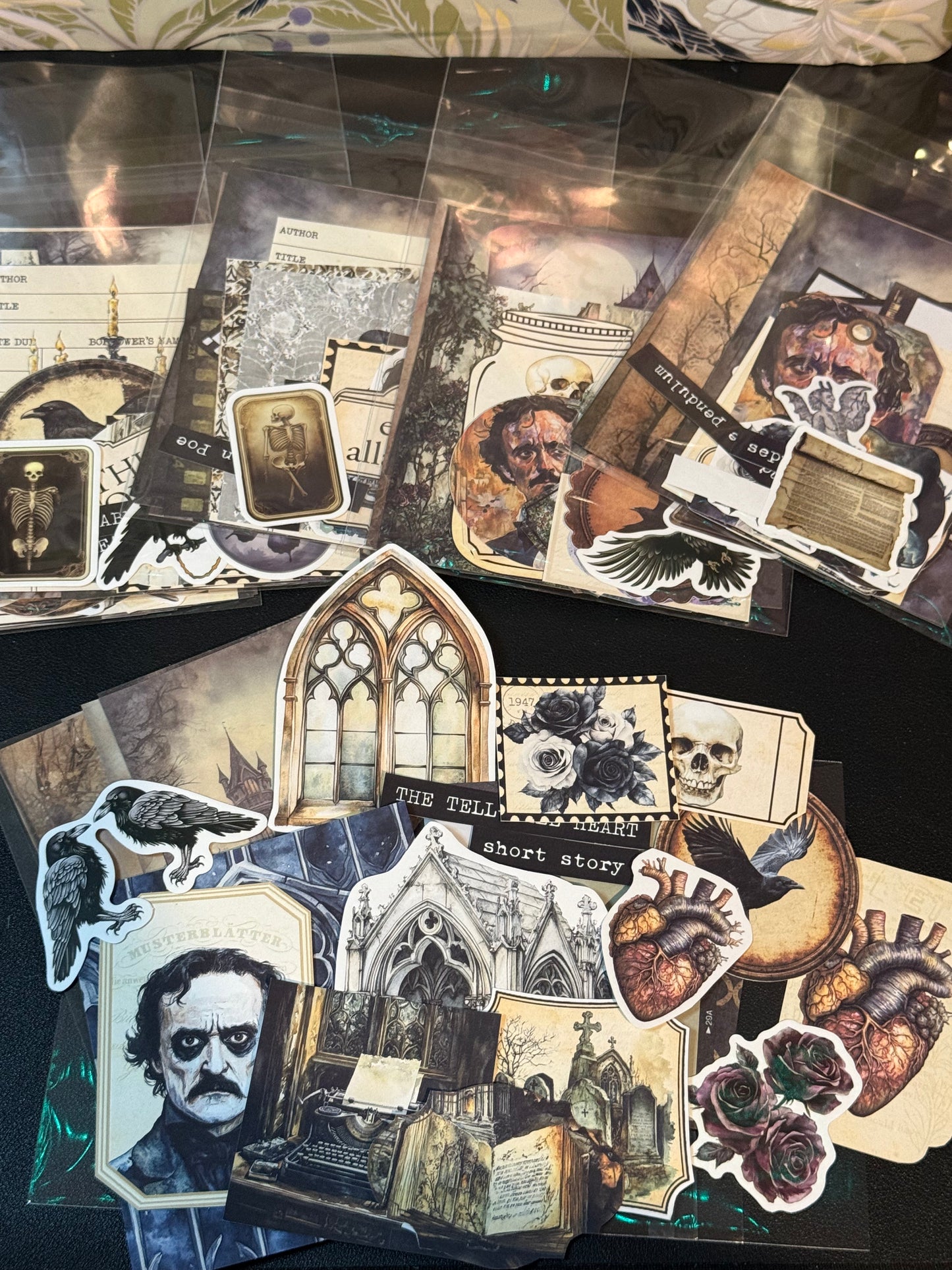 Mini Gothic Ephemera Pack