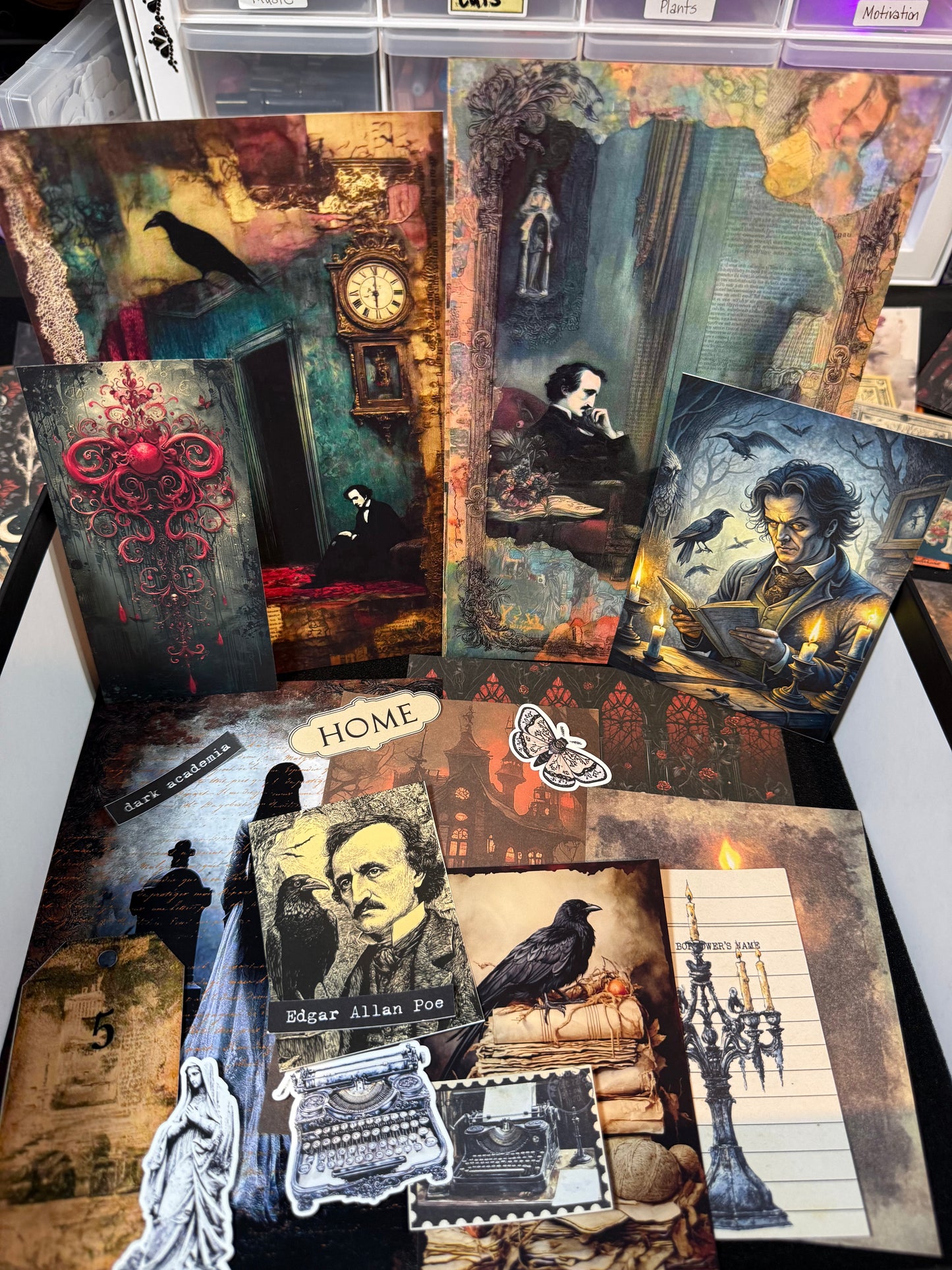 Mini Gothic Ephemera Collection