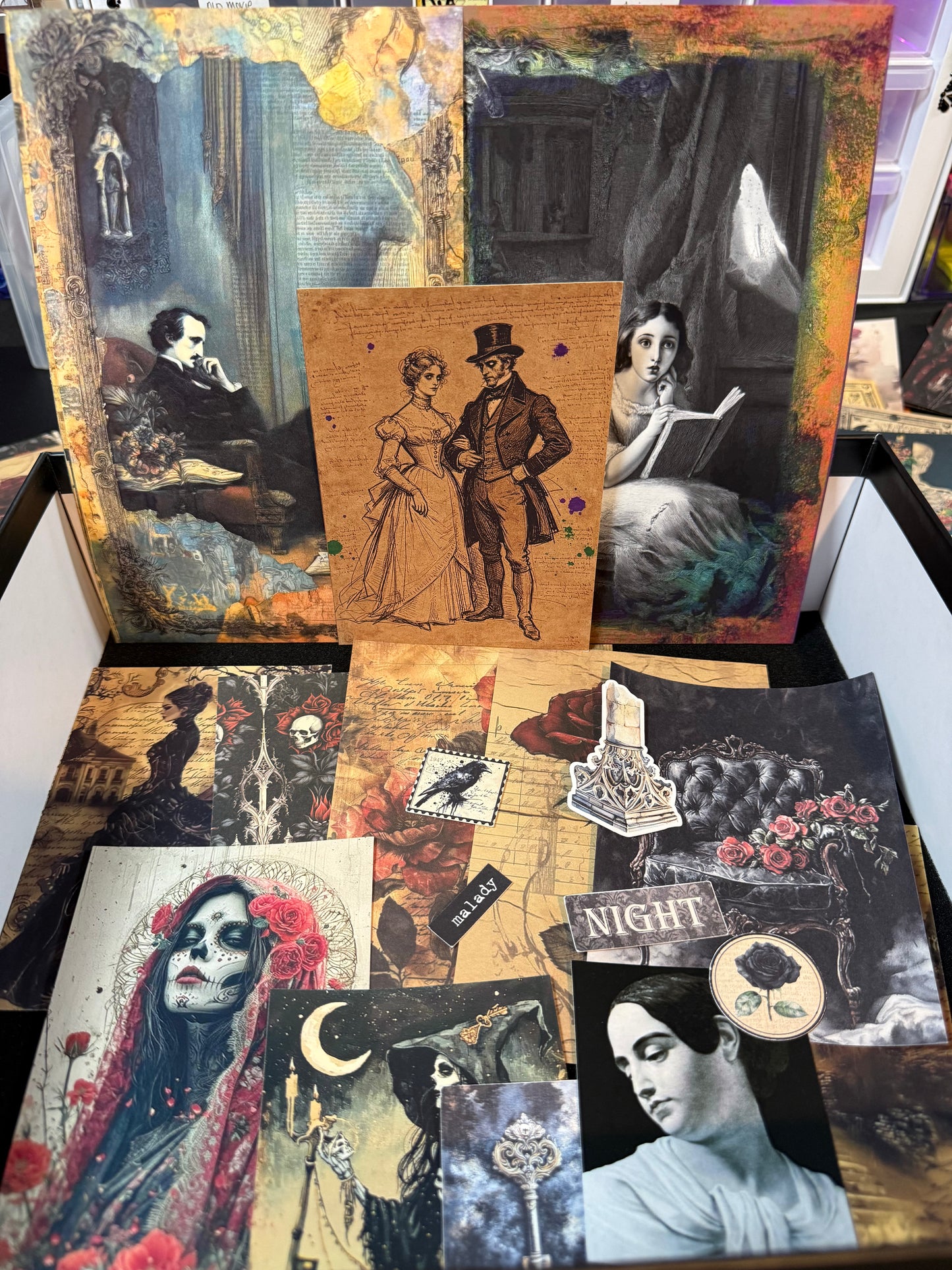 Mini Gothic Ephemera Collection