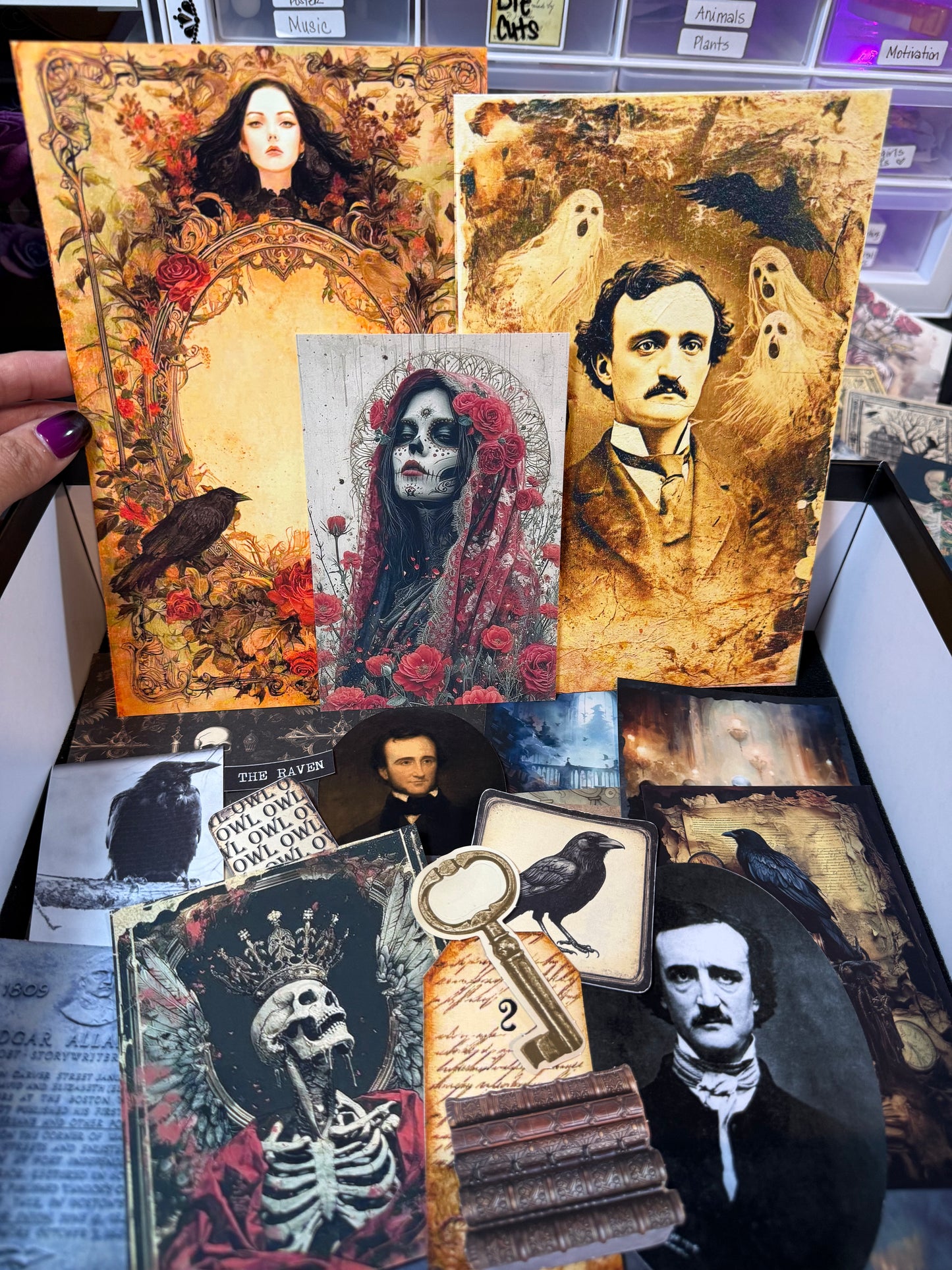 Mini Gothic Ephemera Collection