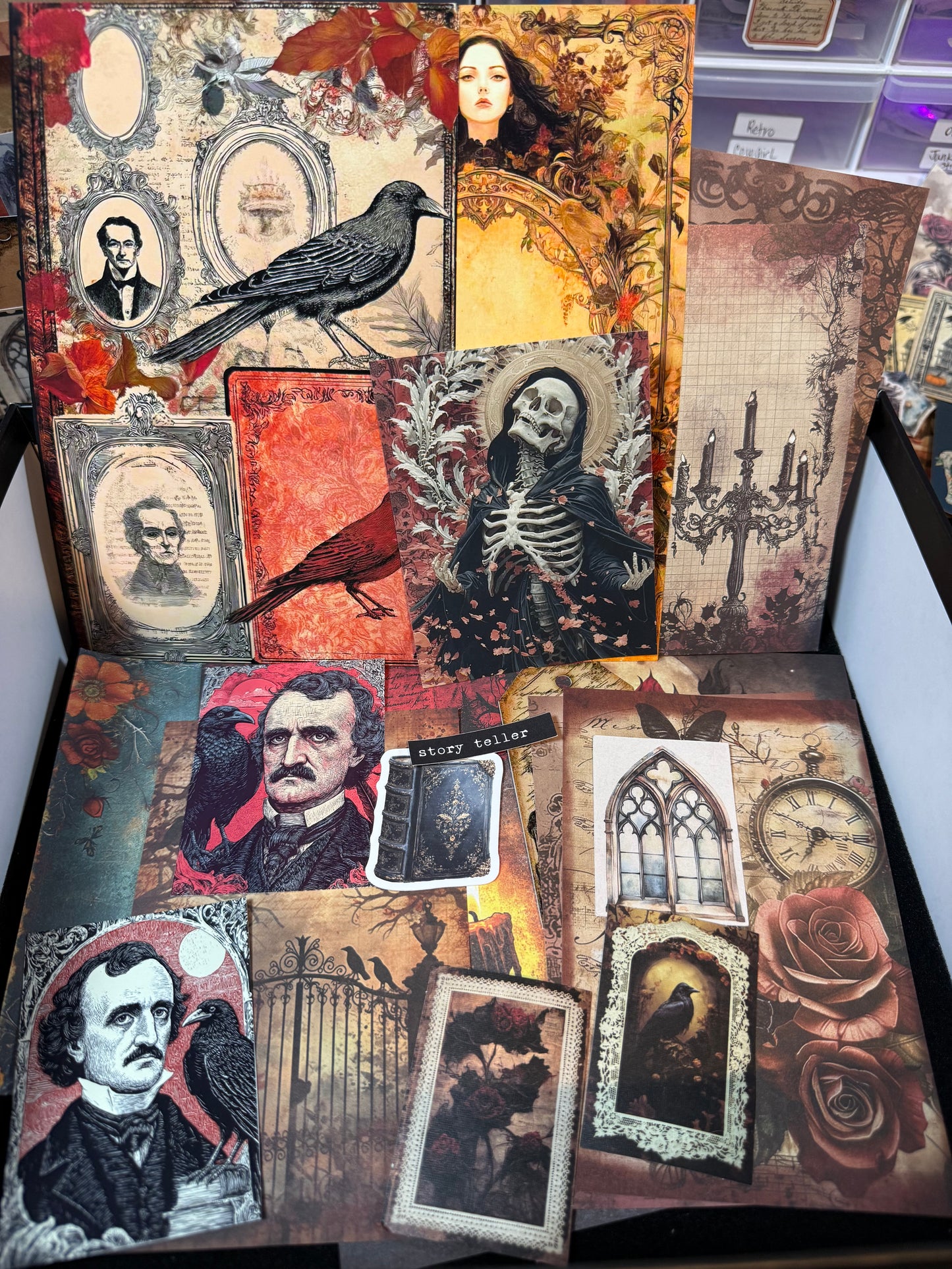 Mini Gothic Ephemera Collection