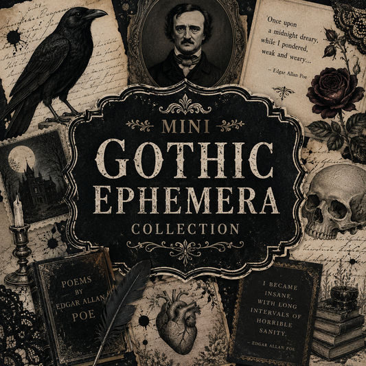 Mini Gothic Ephemera Collection