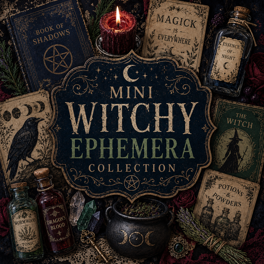 Mini Witchy Ephemera Pack