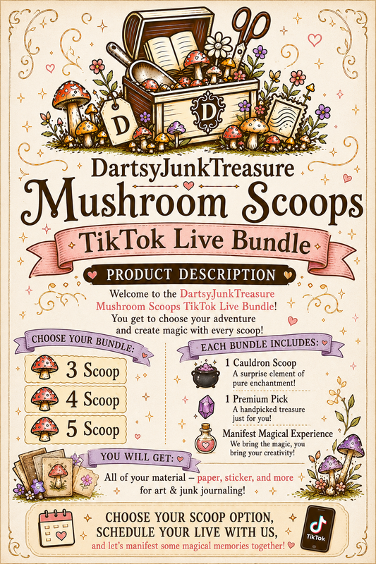 Mushroom Scoop Tik Tok Live Bundle