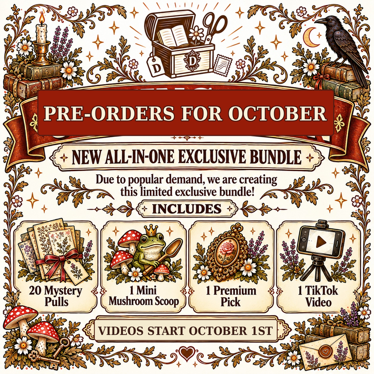 All-in-One Exclusive Bundle - with Mushroom Scoop
